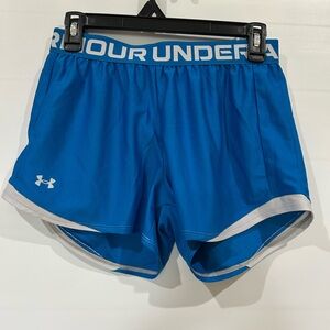 Under Armour Women's Vibrant Blue Athletic Shorts